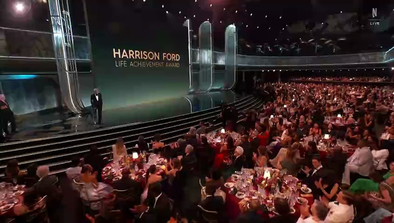 Harrison Ford Life Achievement Award Acceptance Speech 32nd Annual Actor Awards