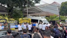 Suasana Rumah Duka Wapres RI Ke-6 Try Sutrisno