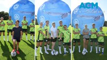 Matildas meet super fans ahead of 2026 Women’s Asian Cup