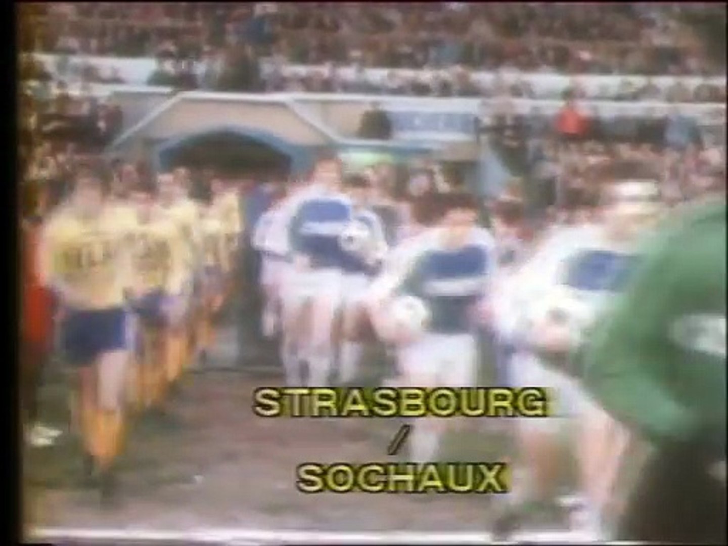 Ancien Programme Match FC Sochaux Vs Racing Strasbourg - Saison 1974/1975