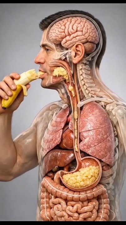 what happened inside your body when you eat banana ?
