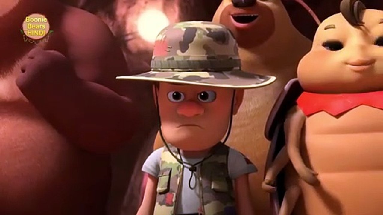 लक्खा और डब्लू ने बदला भेस _ Boonie Bears Shrunk Cartoon In Hindi _Bears Cartoon _Boonie Bears Hindi