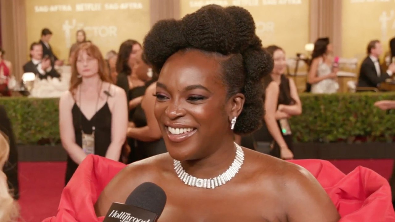 Wunmi Mosaku Speaks Out Against ICE at the 2026 Actor Awards: "I Need Them Out" | THR Video