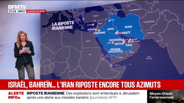 Bahreïn, Koweit, Qatar... L'Iran affirme cibler des bases américaines dans les pays du Golfe