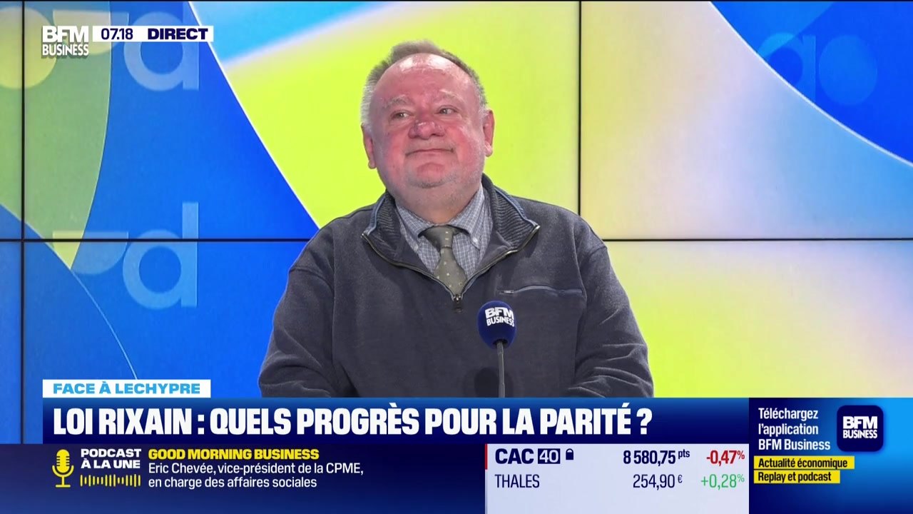 Emmanuel Lechypre face à Jean-Marc Daniel : Loi Rixain, quels progrès pour la parité ? - 02/03