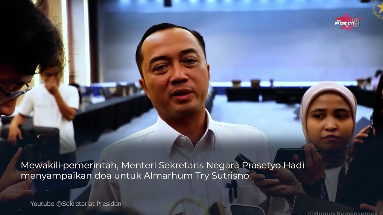 Pemerintah Sampaikan Duka Cita Mendalam Atas Meninggalnya Wapres ke-6 RI Try Sutrisno