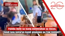Pambu-bully sa isang eskwelahan sa Ilocos, ginagawa pa raw content?! | Kapuso Mo, Jessica Soho