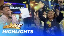 It's Showtime: NANAY PAT, NAIPANALO ANG P150,000 JACKPOT! (Laro, Laro, Pick)