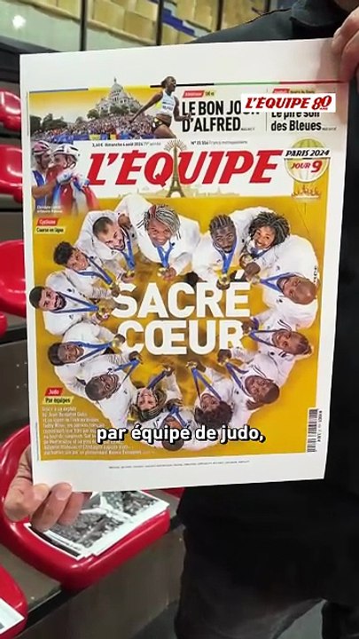 Les dessous de la photo mythique des judokas français à Paris 2024 - Judo - JO