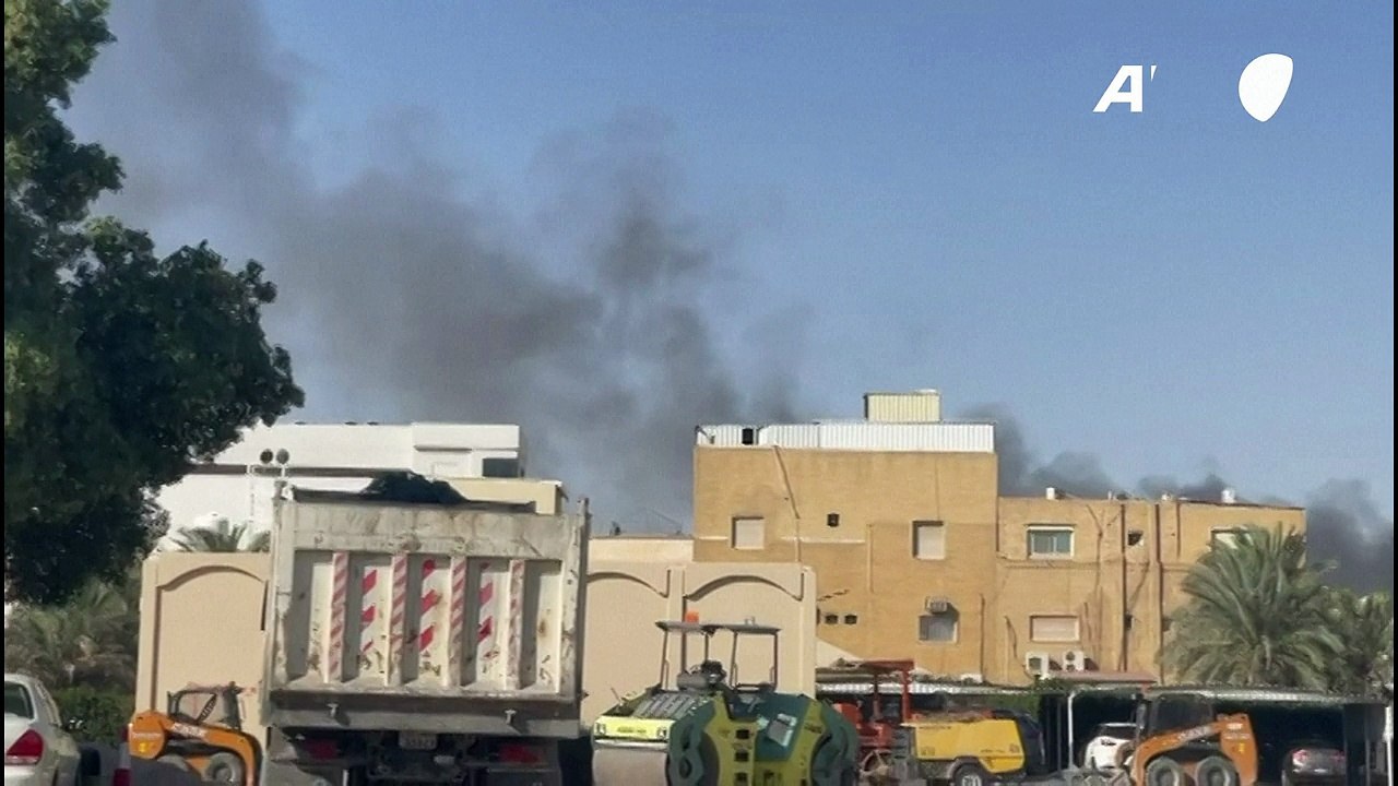 Iran strikes: Smoke seen at US Embassy in Kuwait