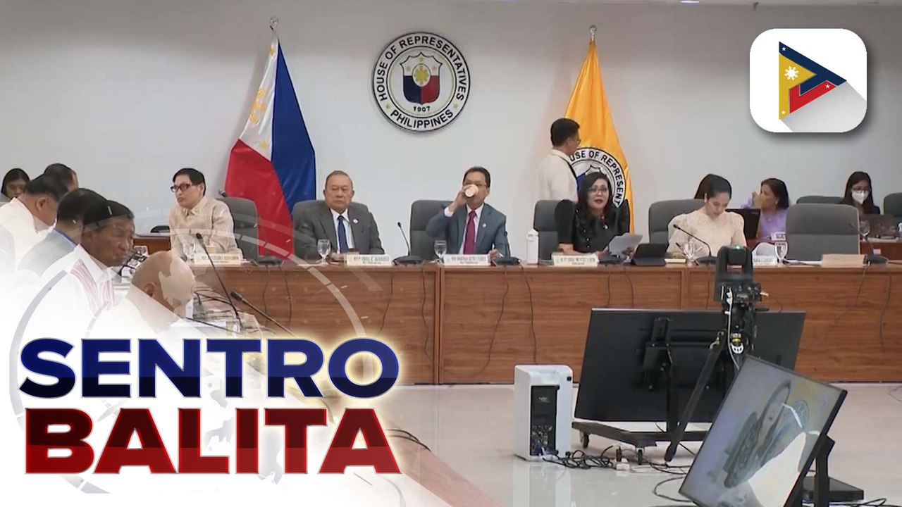 Impeachment complaints vs. VP duterte, sumalang na sa pagdinig ng House Committee on Justice | ulat ni Vel Custodio