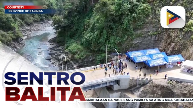 Bagong Poswoy Bridge sa Kalinga na naisakatuparan sa tulong ng PAMANA Project ng OPAPRU, opisyal nang naibigay sa mga residente | ulat ni Anjel Kim Pengosro- PTV Cordillera