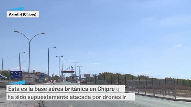 El presidente de Chipre confirma que la base aérea británica fue atacada por drones iraníes