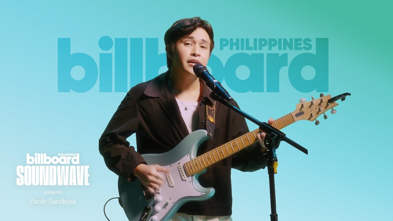 Paolo Sandejas' 'Different Shade of Blue' on Billboard Philippines Soundwave