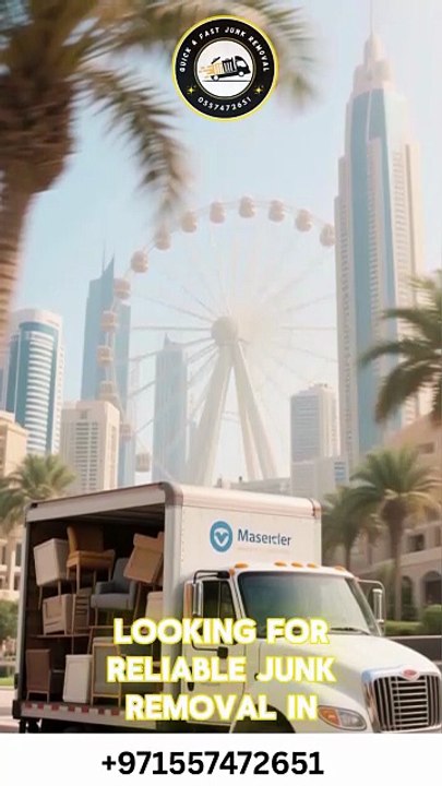 Junk removal Palm Jumeirah Dubai