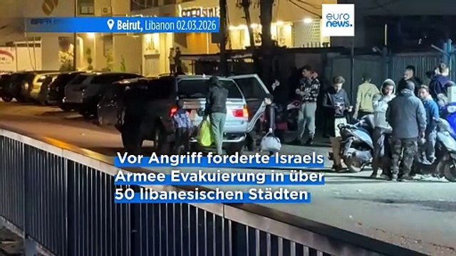 Rache für den Tod Chameneis: Die Hisbollah feuert Raketen auf Israel ab