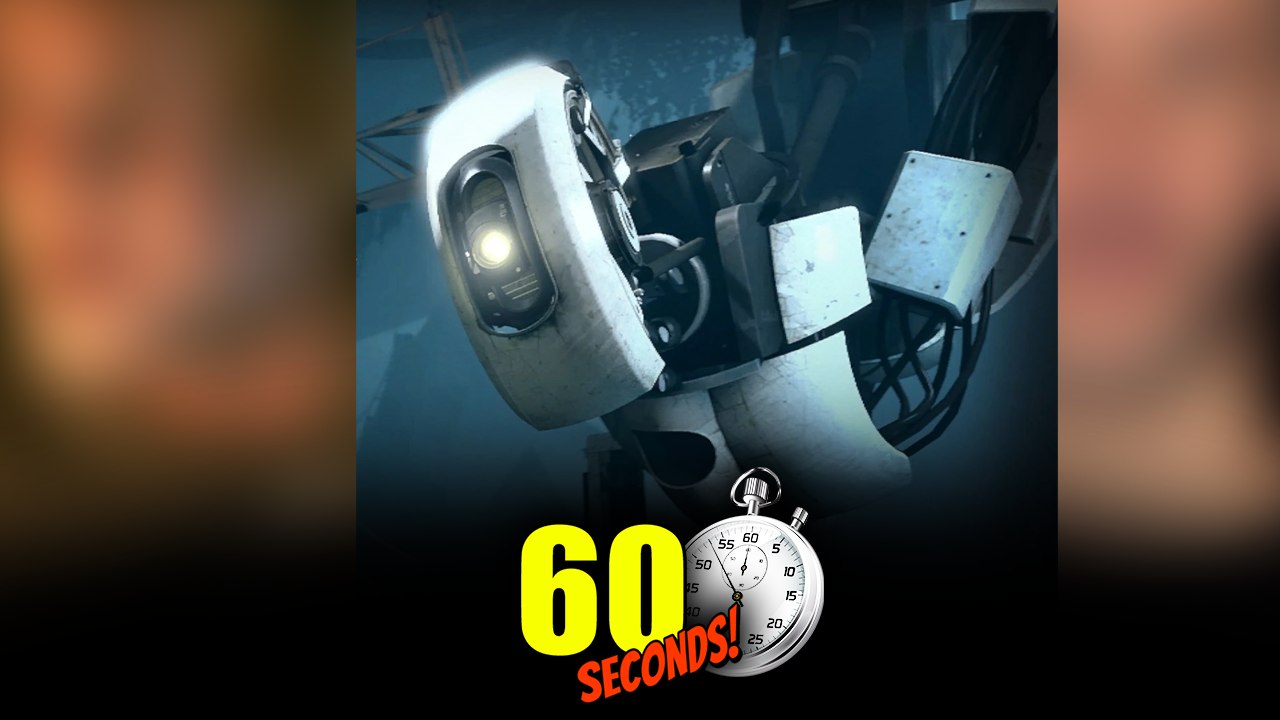 GLaDOS en 1 MINUTE !
