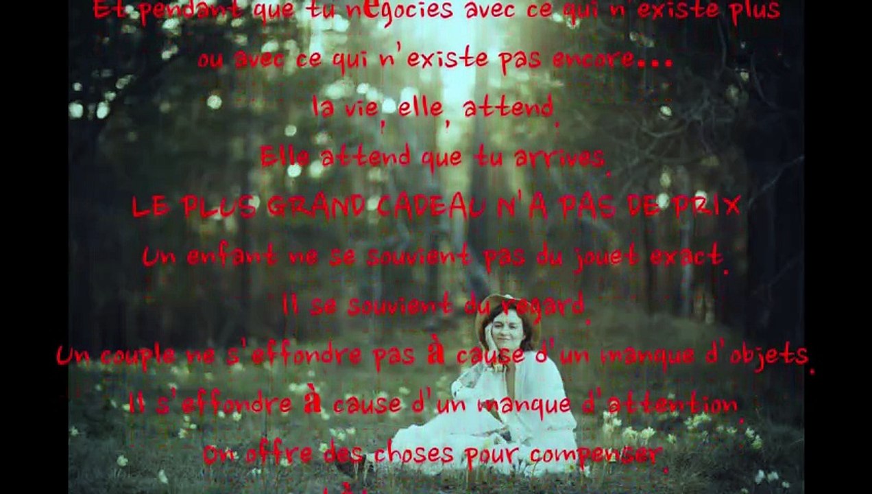 LES ECRIS DE KHAL ( LE CADEAU QUE TU LAISSES FERMÉ )