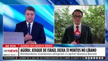 Ataque de Israel ao Líbano deixa 31 mortos