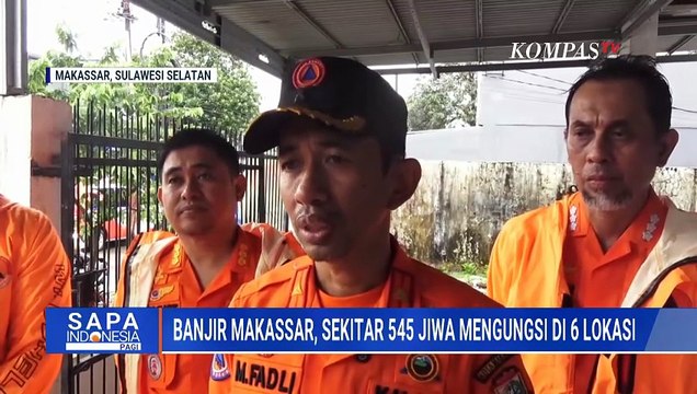 Pantauan Terkini Banjir Makassar: Lima Kecamatan Terendam, 545 Warga Tedampak Mengungsi