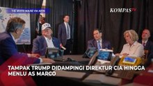 Momen Trump Kembali ke Gedung Putih, Bungkam saat Ditanya soal Iran