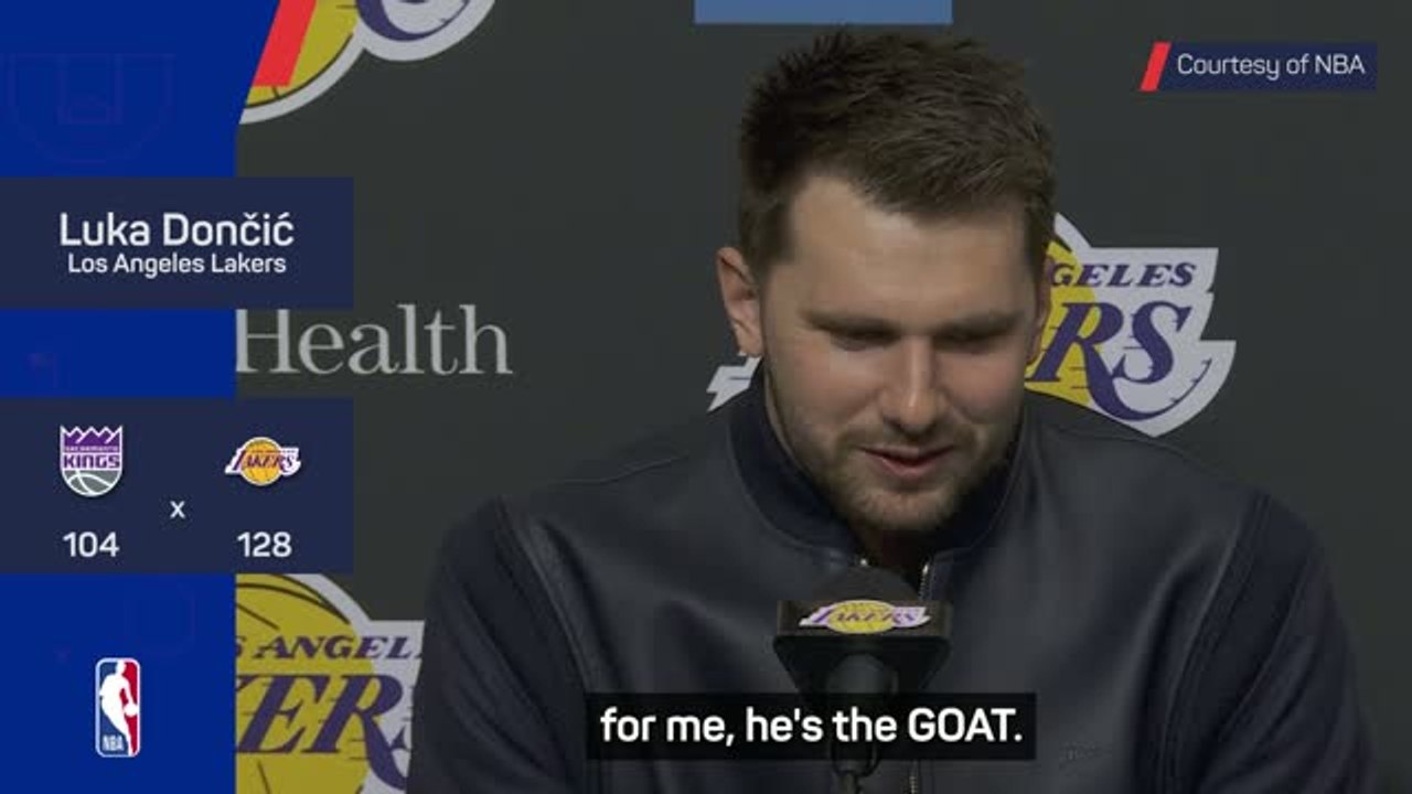 Doncic hails Djokovic as the 'GOAT'