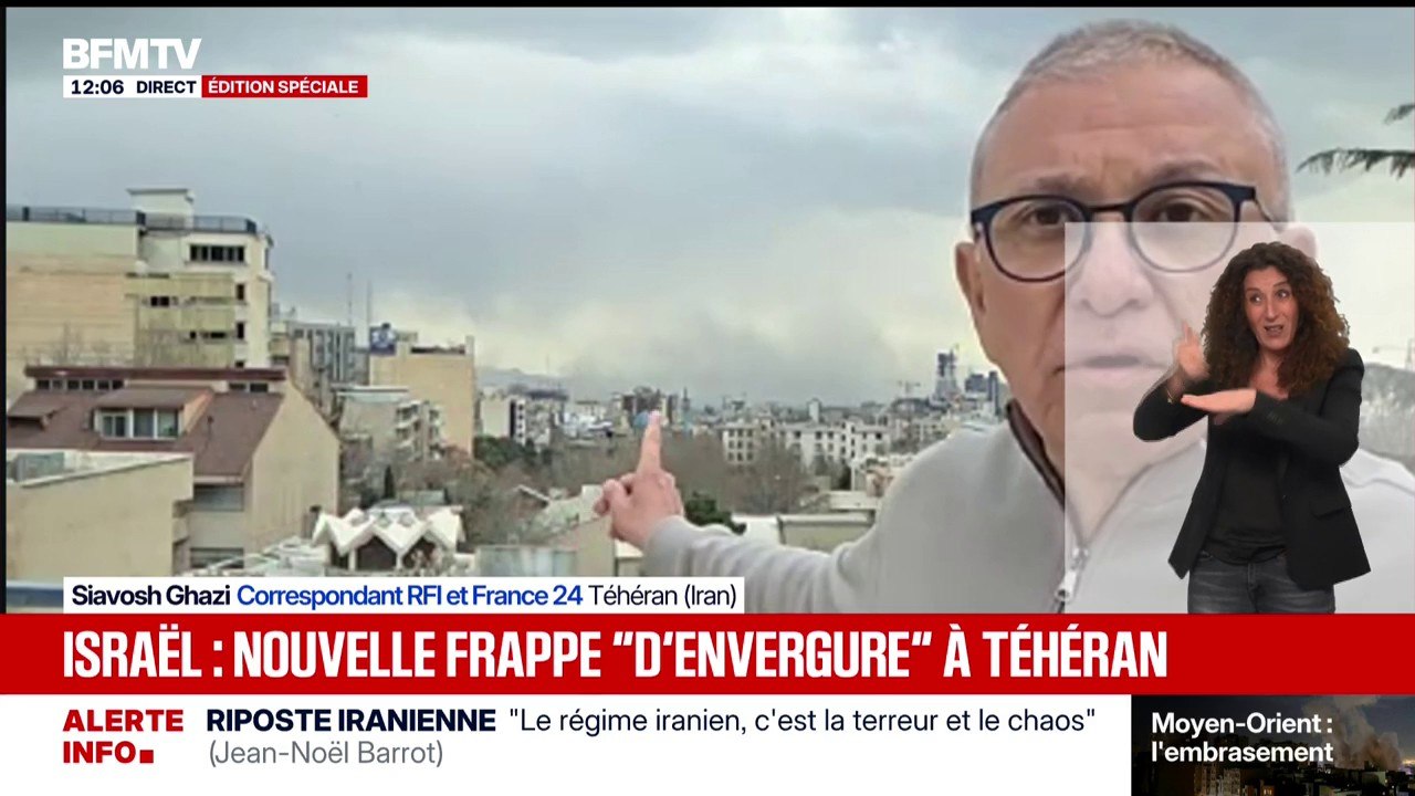 Guerre au Moyen-Orient: des nouvelles frappes israéliennes ont lieu à Téhéran