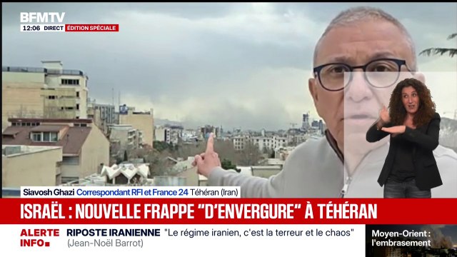 Guerre au Moyen-Orient: des nouvelles frappes israéliennes ont lieu à Téhéran