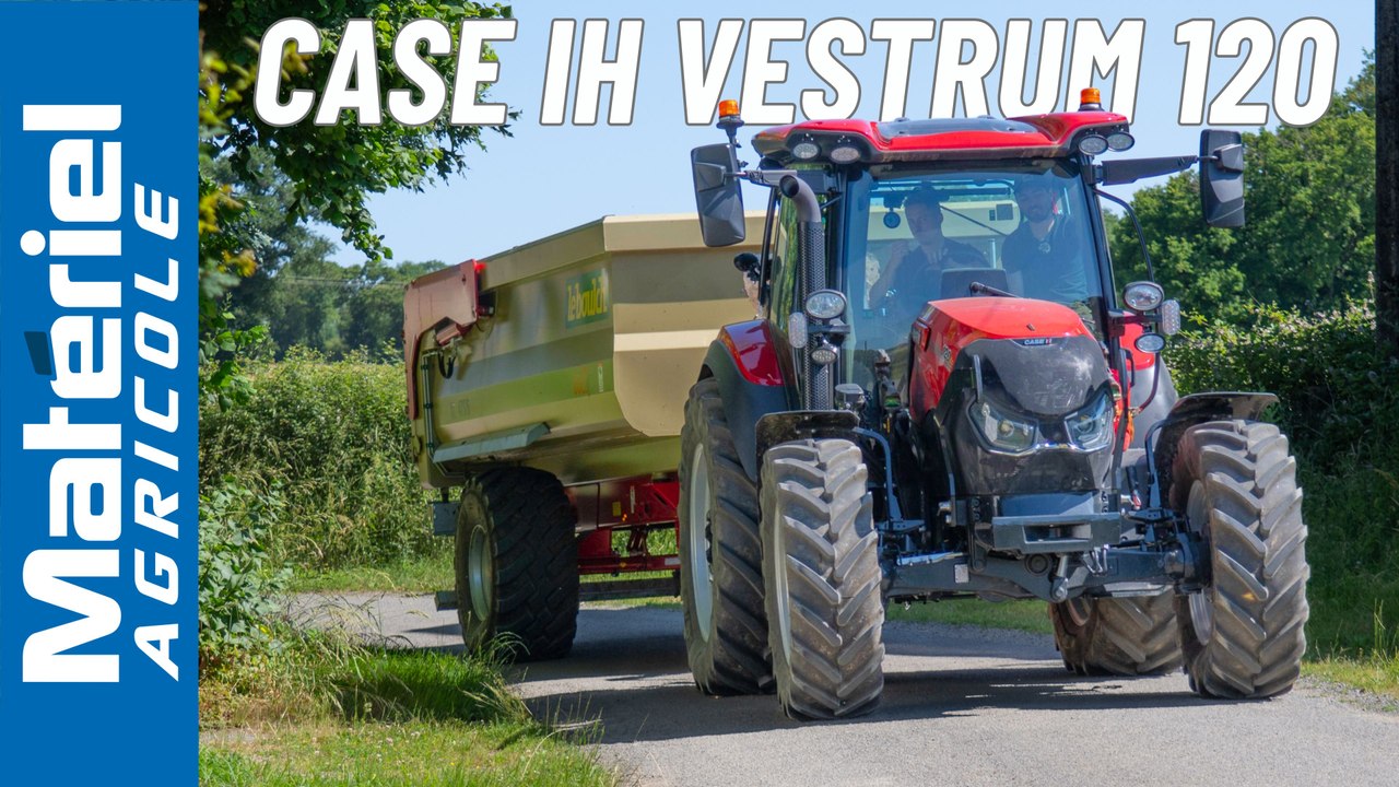 Essai Case IH Vestrum 120 ActiveDrive8