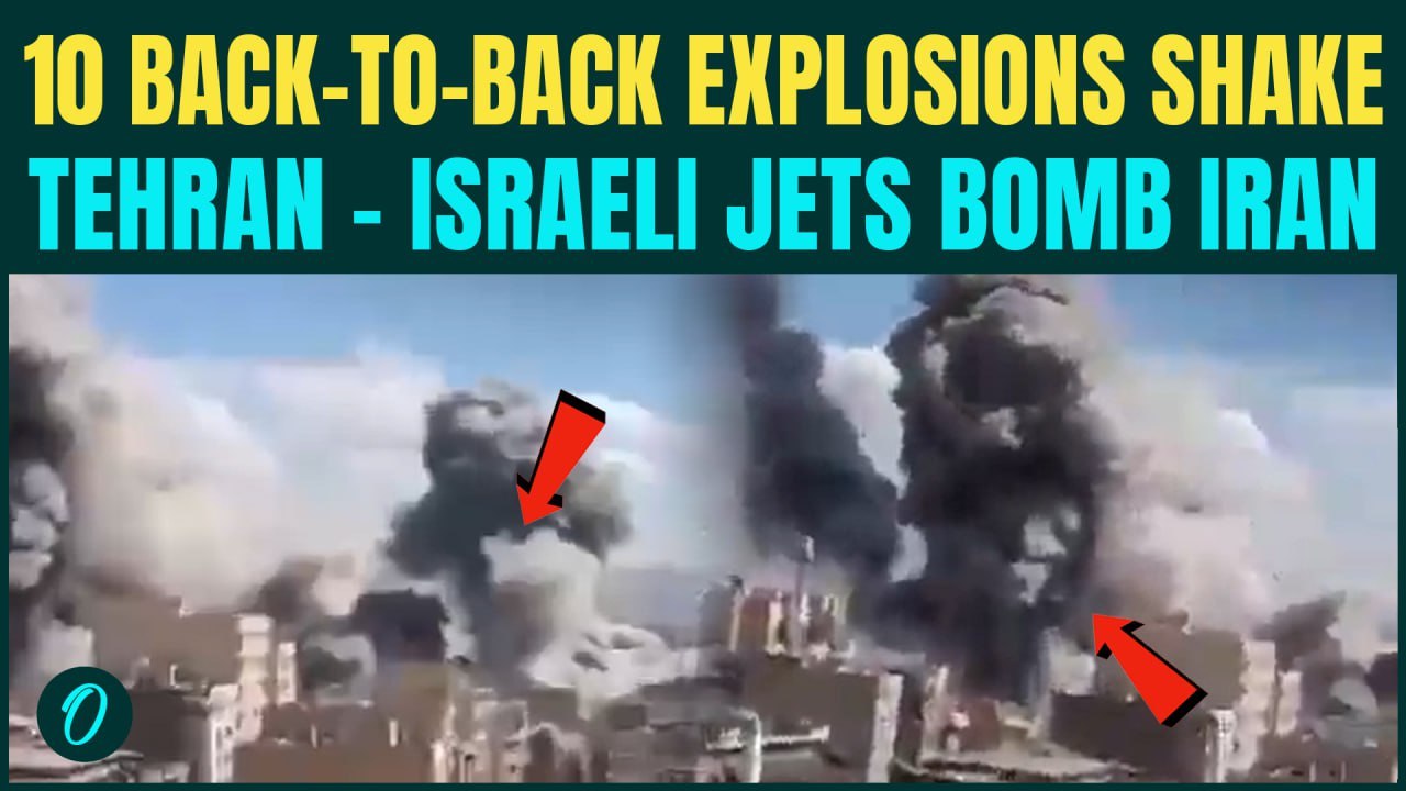 Israel BOMBS Tehran After Netanyahu ASSASSINATION Attempt - 10 Back-to-Back Explosions Rock Iran