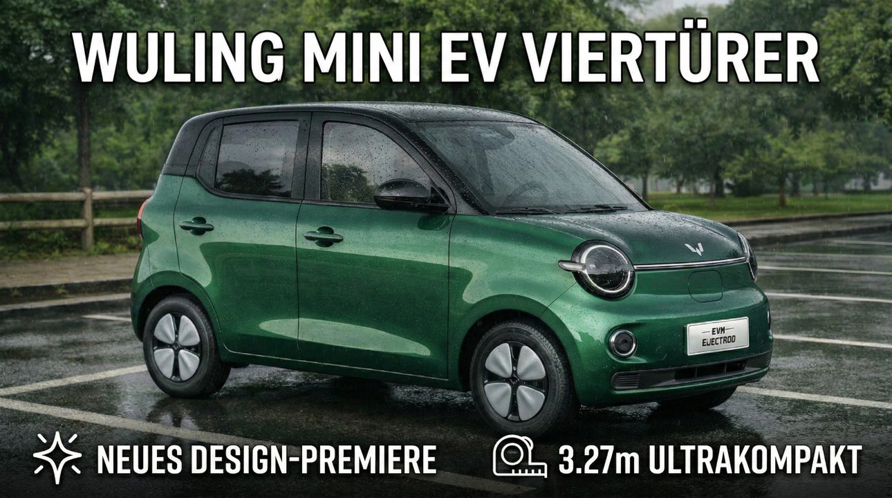 2026 Wuling MINI EV Viertürer: Chinas E-Citycar Update