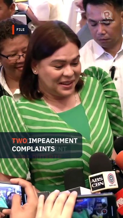 2 impeachment complaints vs Sara Duterte survive day 1 | The wRap