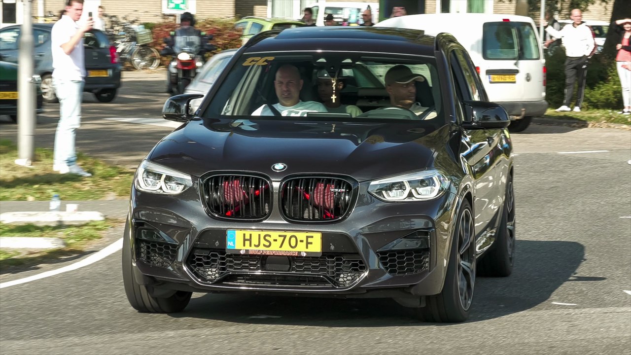 LOUD BMW X3M Competition with Custom Exhaust - Accelerations Sounds & Revs !