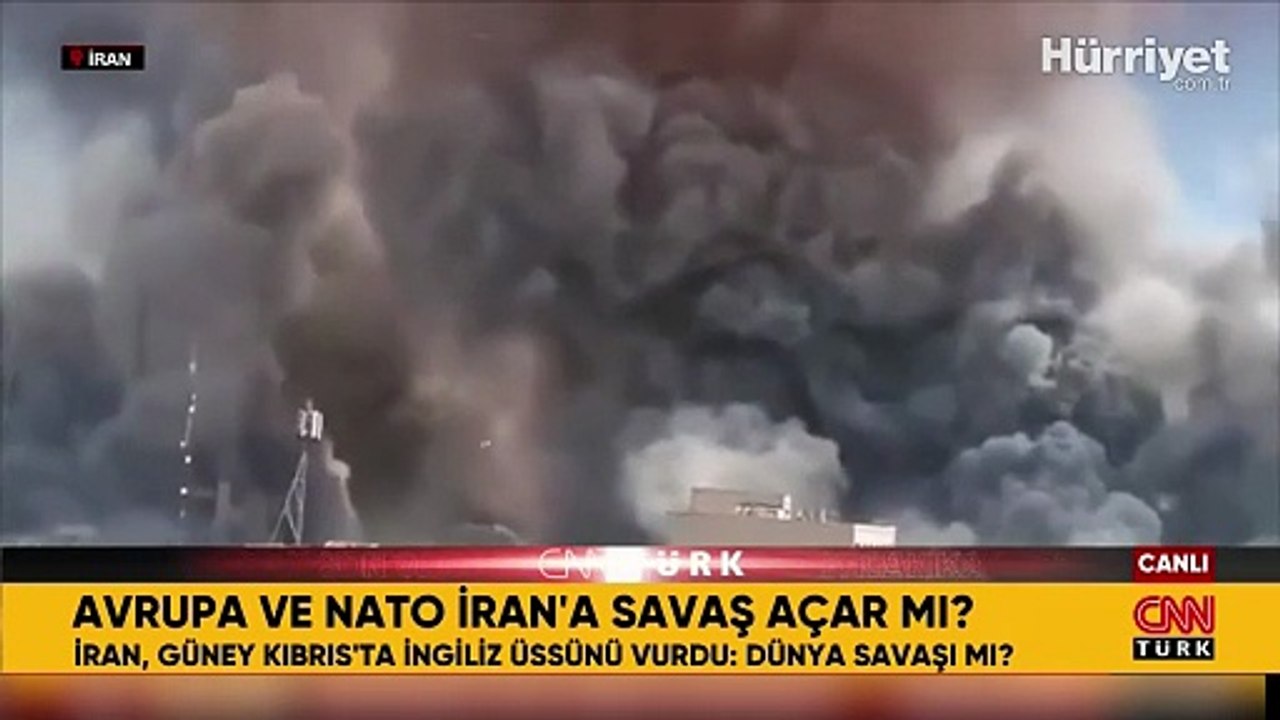 İran'ın başkenti Tahran'da çok sayıda patlama meydana geldi