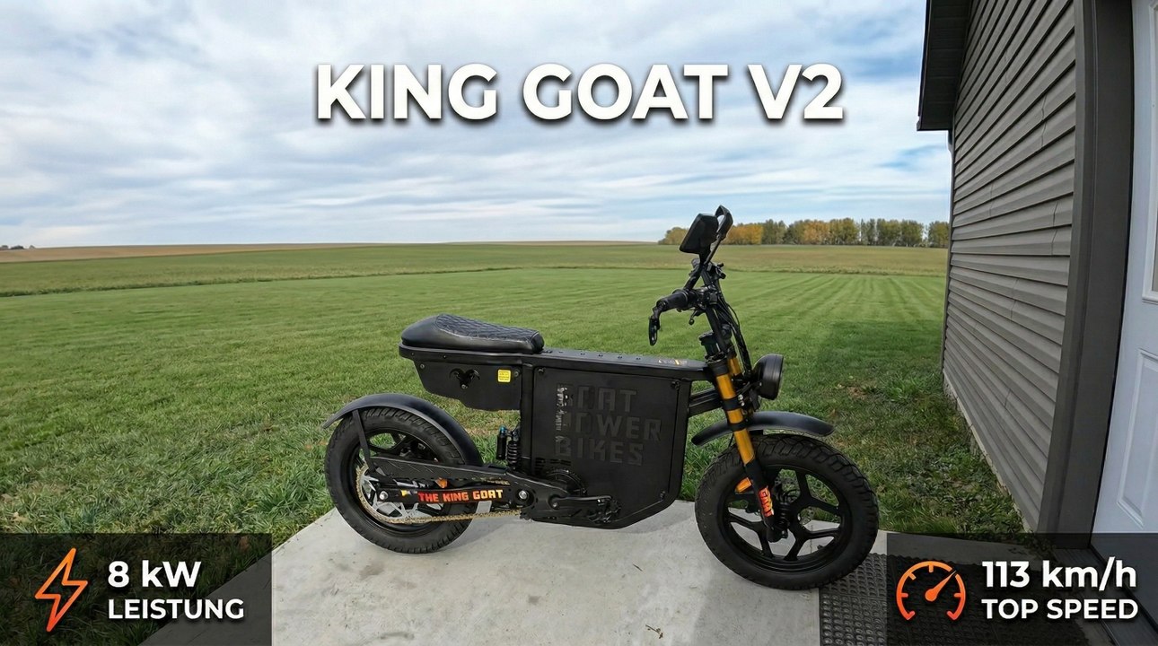 King Goat V2 im Check – 40 Ah Akku & 129 km Reichweite
