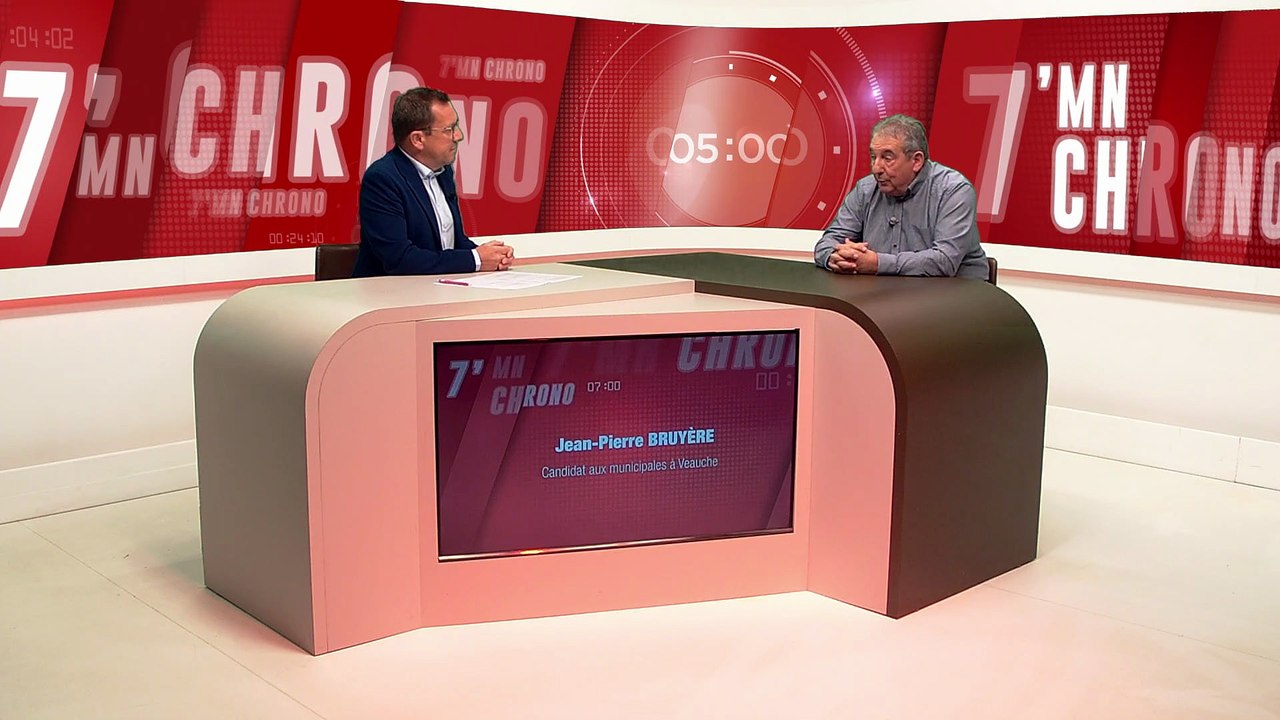 7 Minutes Chrono - Municipales 2026 : Jean-Pierre Bruyère