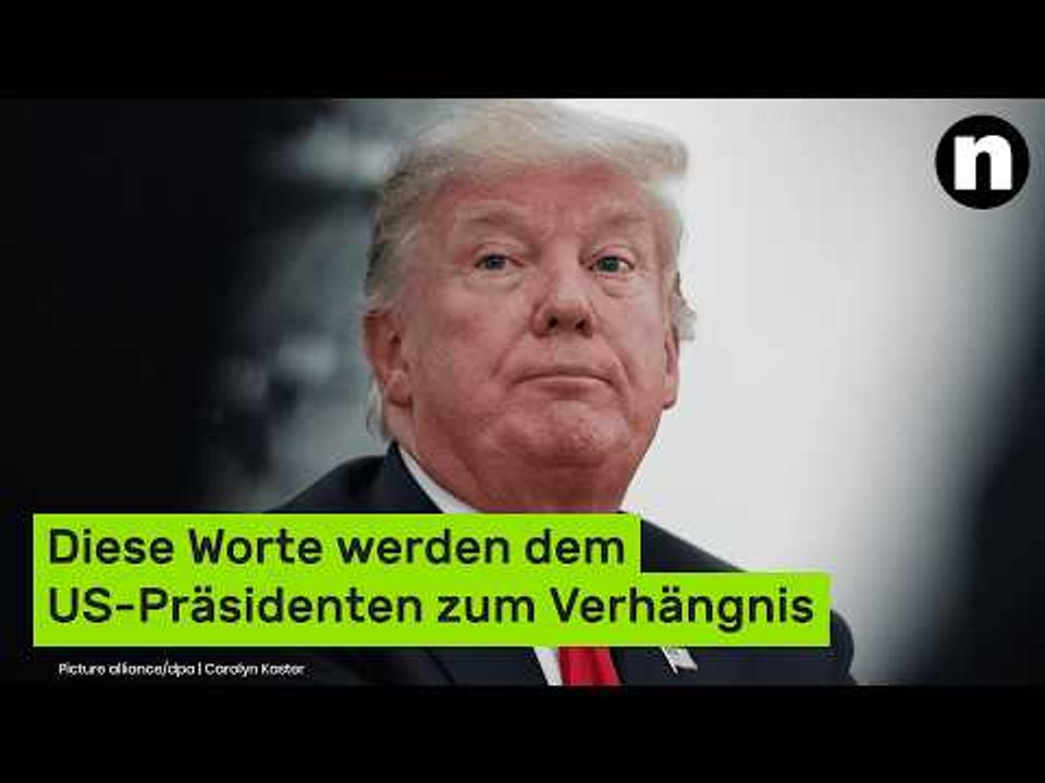 Donald Trump: Diese Worte werden dem US-Präsidenten nach dem Iran-Angriff zum Verhängnis