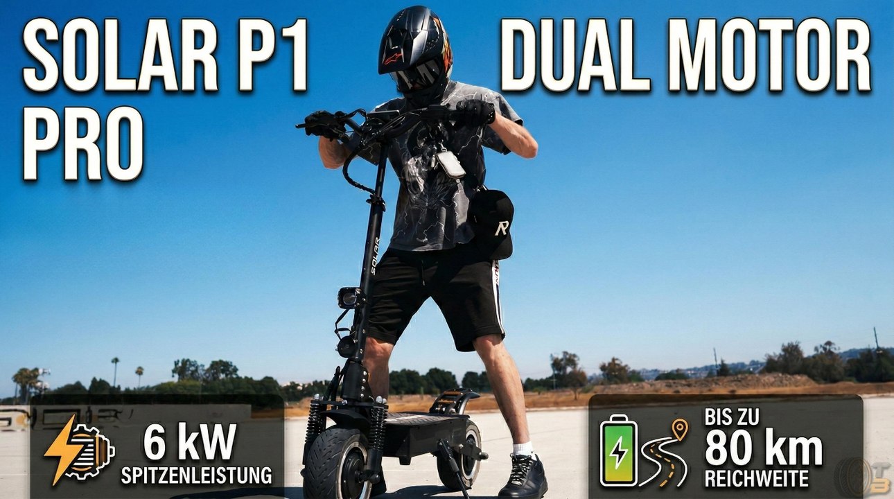 Solar P1 Pro E-Scooter – Performance zum fairen Preis