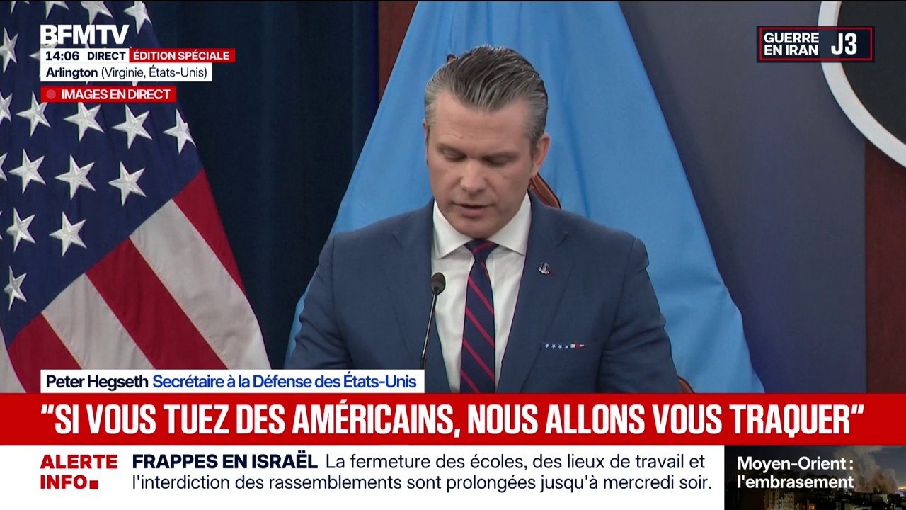 "Les régimes tenus par des fous, comme l'Iran, ne peuvent pas posséder les armes nucléaires", affirme le secrétaire d'État à la Défense des États-Unis