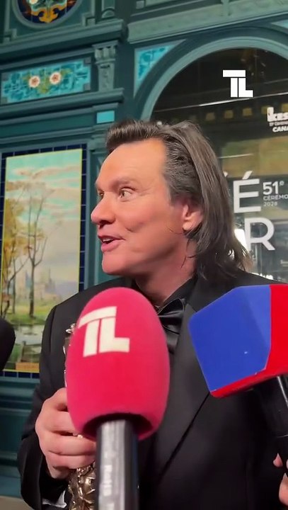 TL - César 2026 : Jim Carrey parle en français