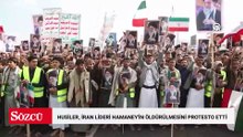 Yemen'deki Husiler, İran lideri Hamaney'in öldürülmesini protesto etti