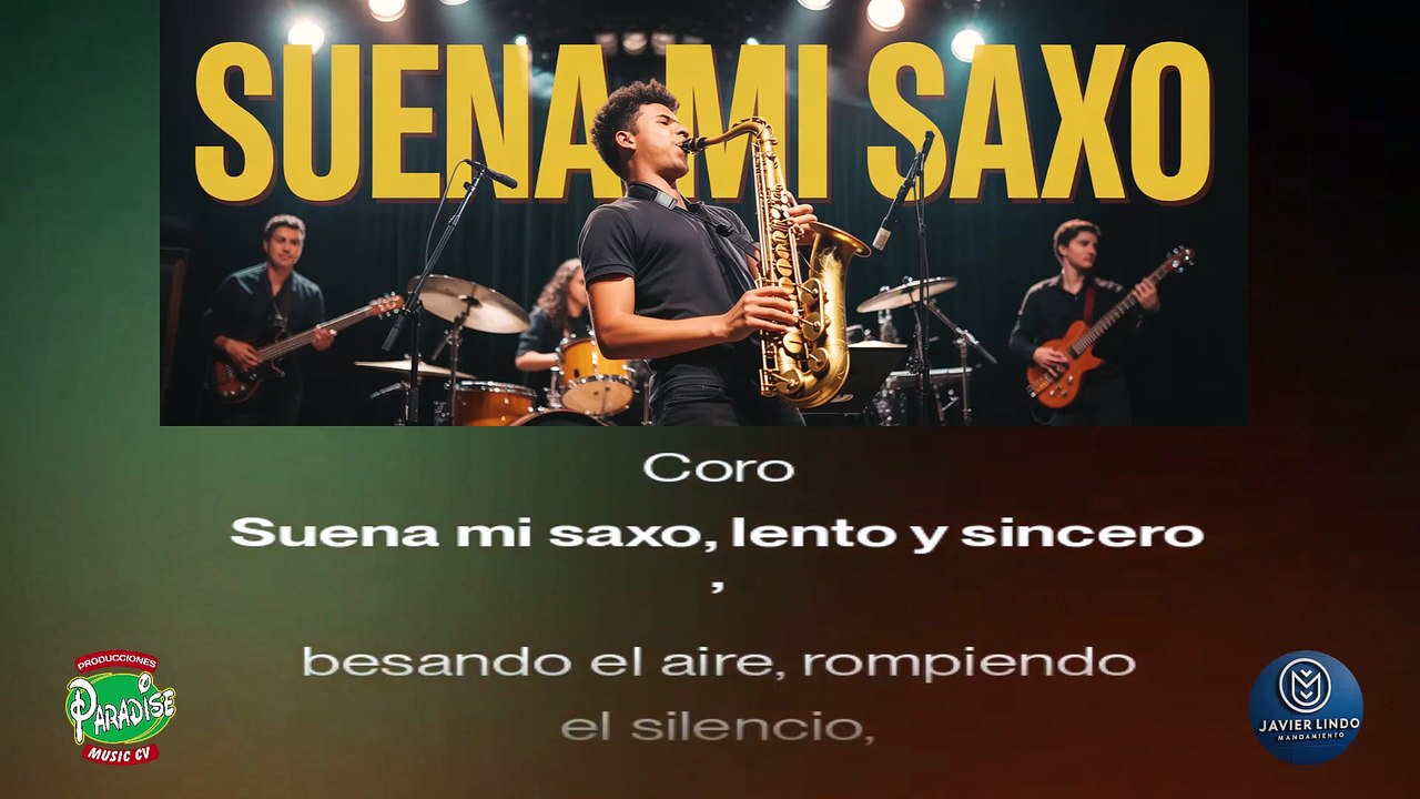 SUENA MI SAXO AUTOR JAVIER LINDO M.