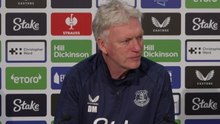 Everton’s Moyes on attacking threat, reaching 40 points and Burnley test (Full Presser)