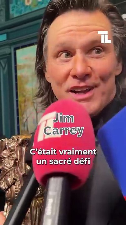 TL - César 2026 : La réaction de Jim Carrey après son discours en français