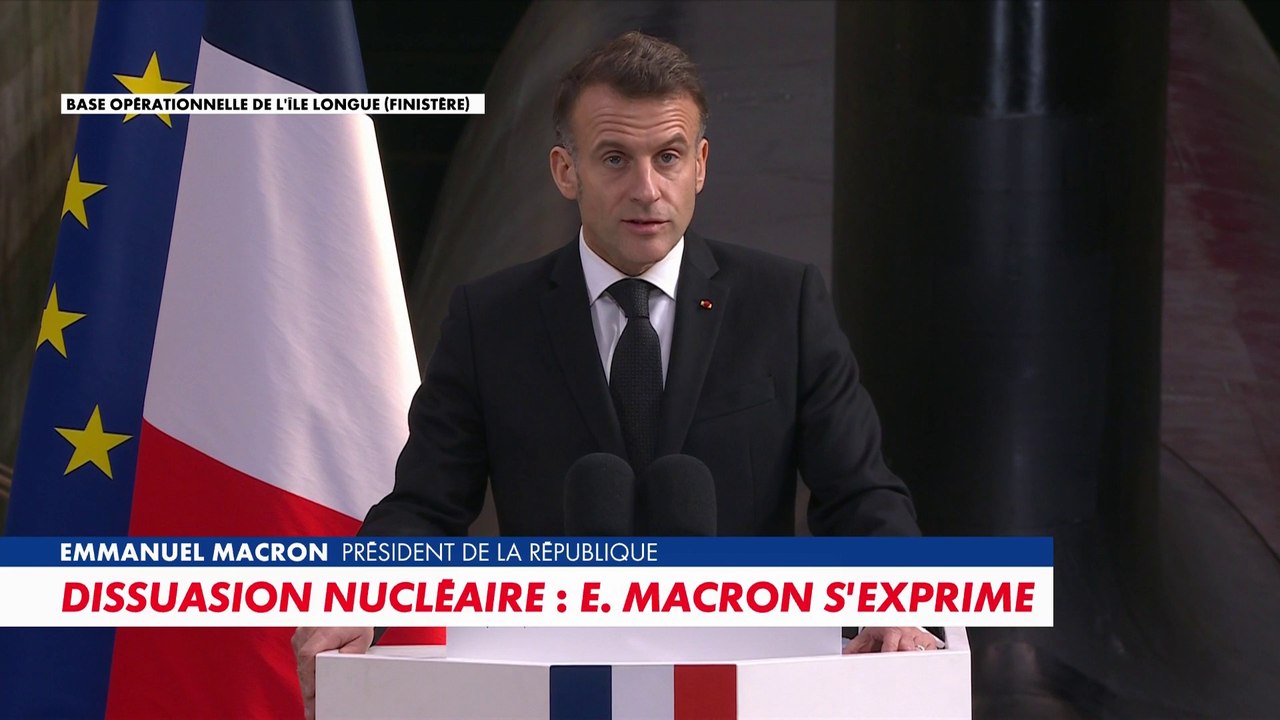Le discours du président de la République sur la dissuasion nucléaire