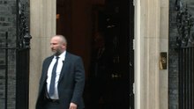 PM departs Number 10 to give Iran update to MPs