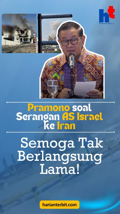 Pramono soal Serangan AS Israel ke Iran Semoga Tak Berlangsung Lama!