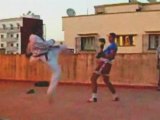 champion de taekwondo et de kick boxing