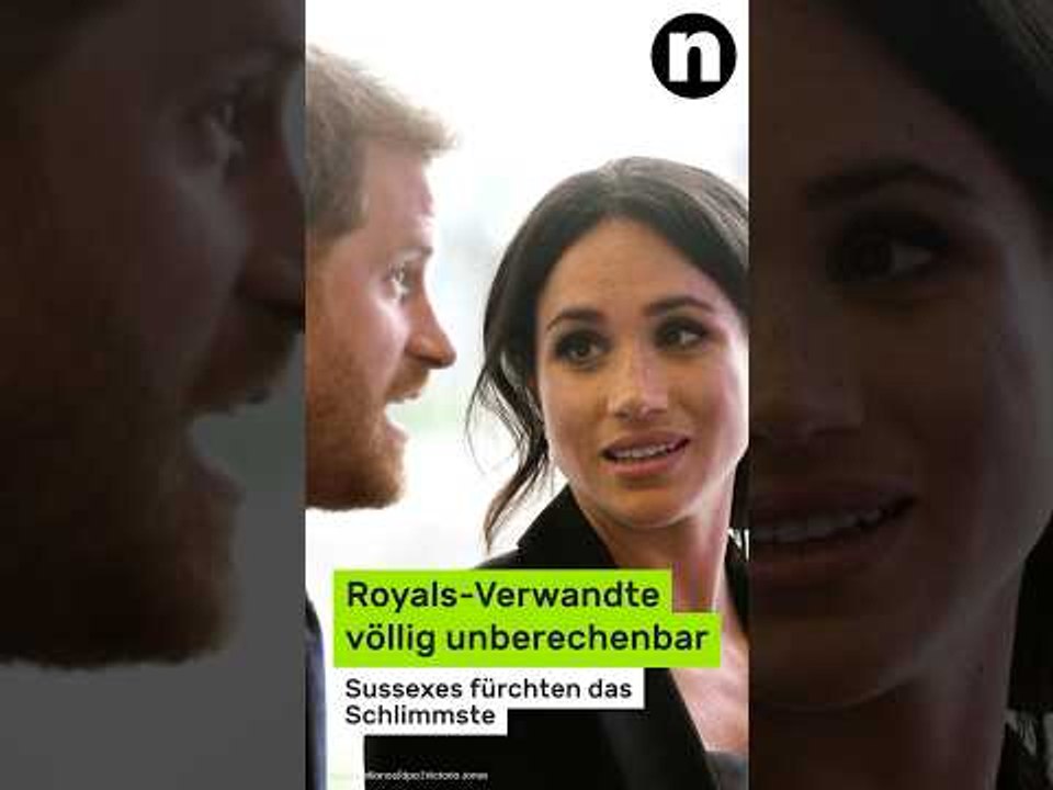 Harry und Meghan: Royals-Verwandte völlig unberechenbar - Sussexes fürchten das Schlimmste