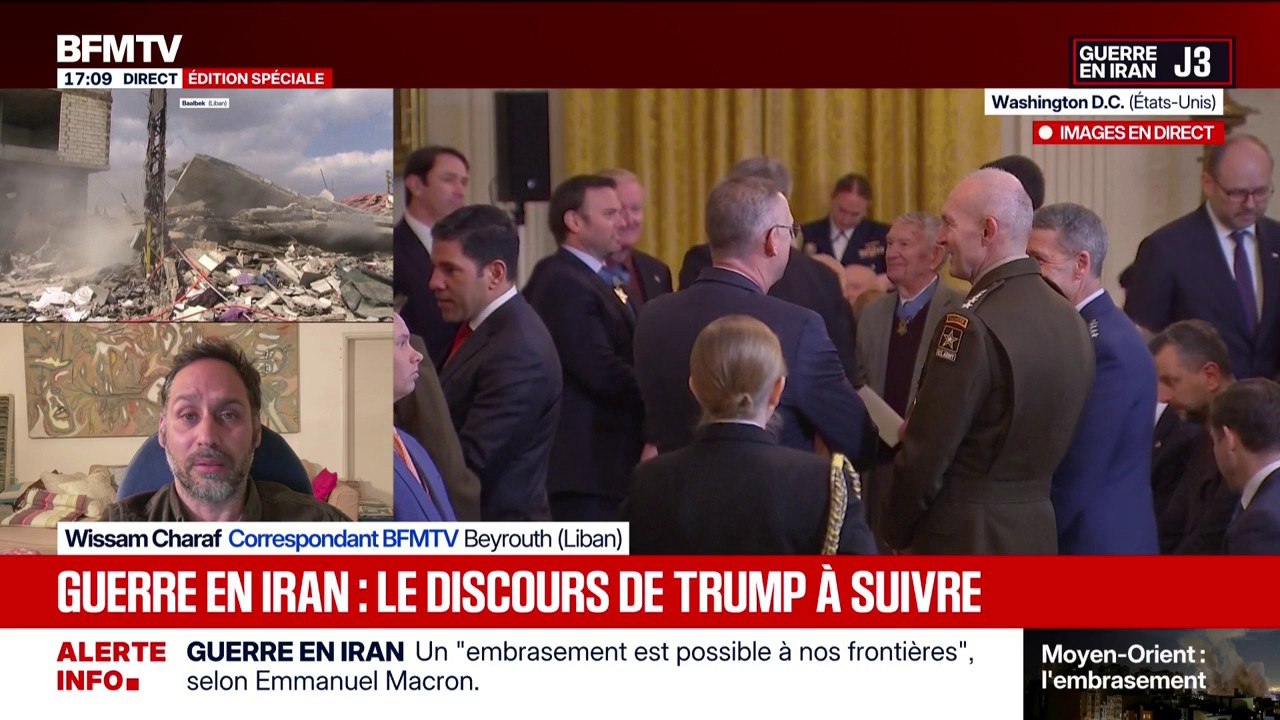 Guerre en Iran: le Premier ministre libanais appelle le Hezbollah à "rendre ses armes et à rester un parti politique" après des frappes israéliennes sur Beyrouth